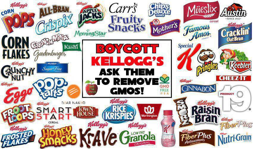 The Kellogg Boycott Voting With Our Dollars To Rid Cereals of GMO's