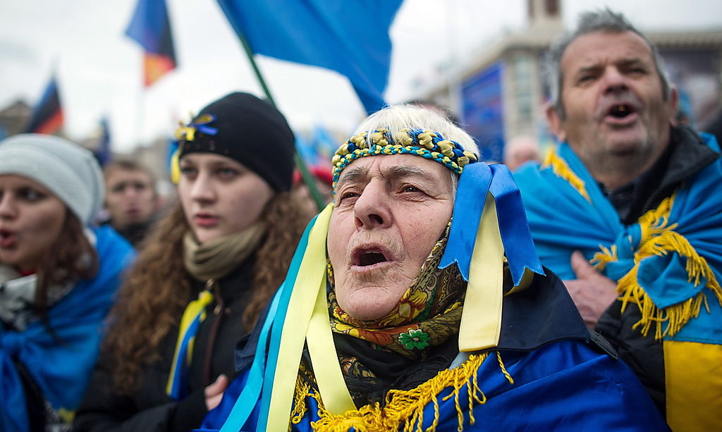 Hundreds of Thousands Flood Ukraine's Streets In Largest Protests Since ...