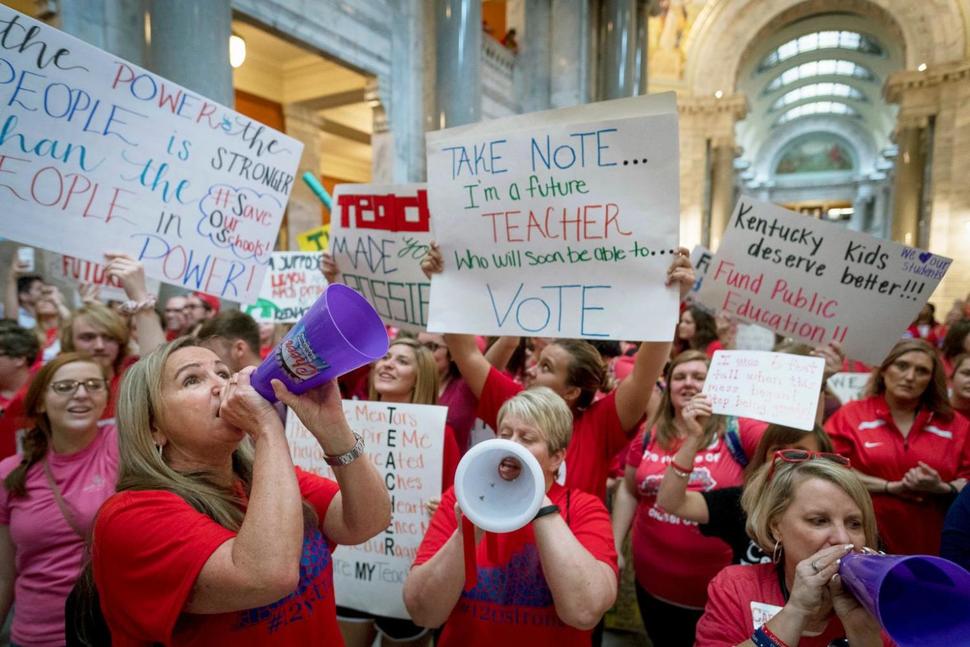 Kentucky Lawmakers Override Budget Veto In Win For Teachers | Occupy.com