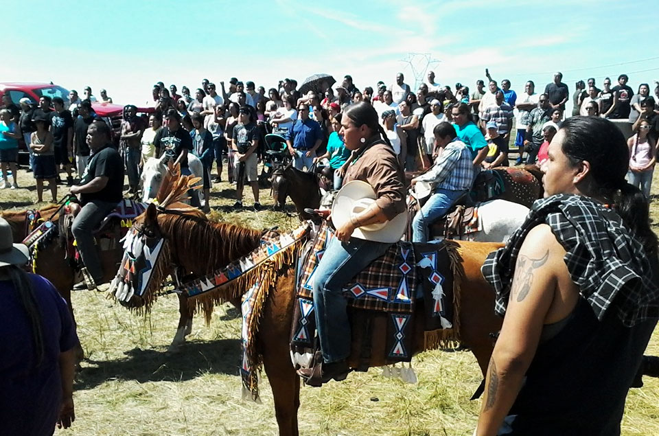 Image result for south dakota indigenous pipeline protests