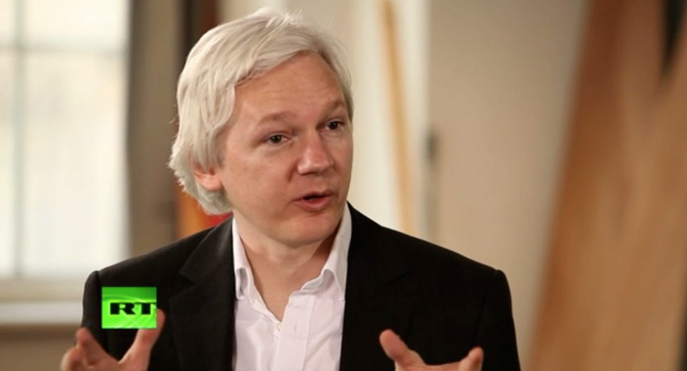 The Julian Assange Show Starring Occupy Wall Street 3597
