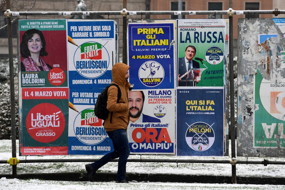 Italian elections, Italian far right, Five Star Movement, Lega Nord, Fratelli d'Italia, neo-fascism, right extremists, anti-immingrant sentiment