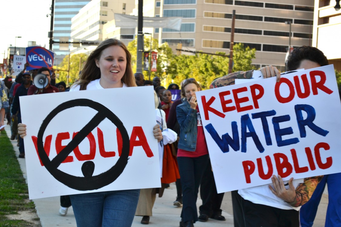 Baltimore water privatization, water privatization ban, human right to water