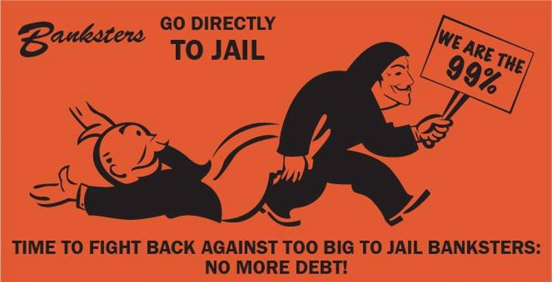 bank bailouts, criminal executives, bank crimes, foreclosure crisis, subprime mortgages, derivatives market, too big to fail