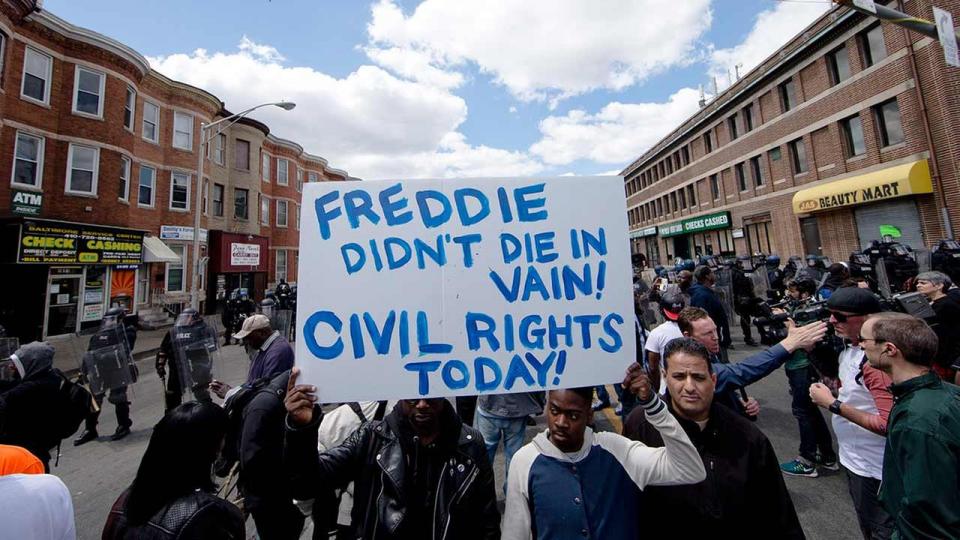 Baltimore protests, Baltimore riots, Freddie Gray, police brutality, police violence, Baltimore Uprising, water shutoffs, Stephanie Rawlings-Blake, Baltimore police, Law Enforcement Bill of Rights