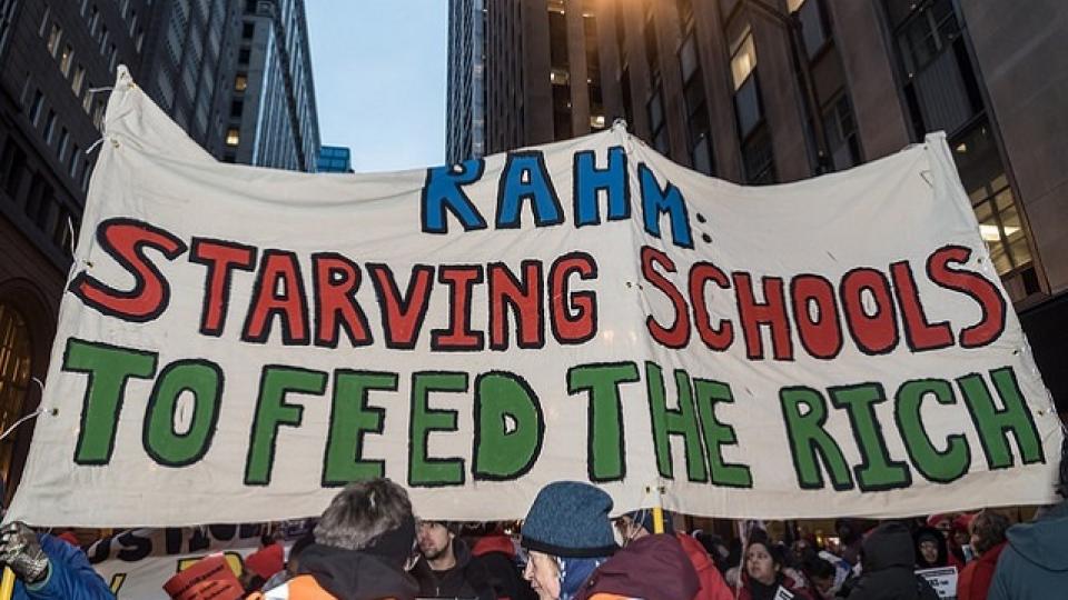 Chicago teachers, black lives matter