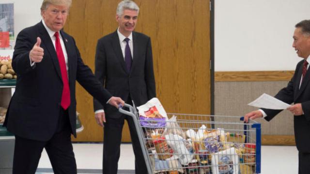 Trump Wants To Replace Food Stamps With Food Boxes For Some Reason